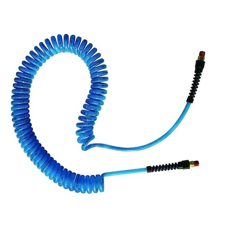 American Brass Amer Brass A7K-CRDCOILBLU 15 ft. Coiled Extension Hose - Blue A7K-CRDCOILBLU